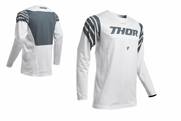 【2020モデル 一斉値下げ!!】 THOR “PRIME PRO” STRUT MXジャージ” :ホワイト/スレート 【2020モデル 一斉値下げ!!】 THOR “PRIME PRO” STRUT MXジャージ” :ホワイト/スレート